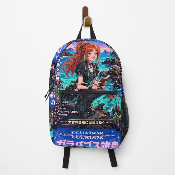 Item preview, Galápagos Islands, Ecuador — The Red-Haired Witch of the Living Ocean. designed and sold by DibujandoPorfa.