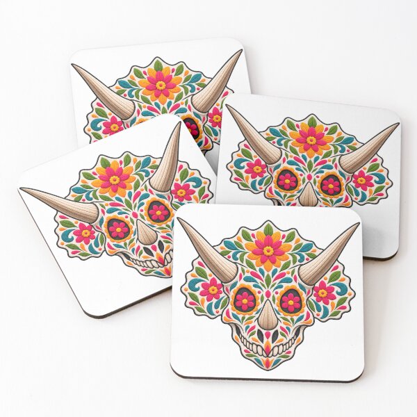 Item preview, Sugar Skull Triceratops designed and sold by Pyrenees Line Lab.
