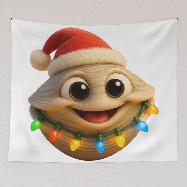 Item preview, Merry Quahog Clam Christmas designed and sold by Sillytoe.