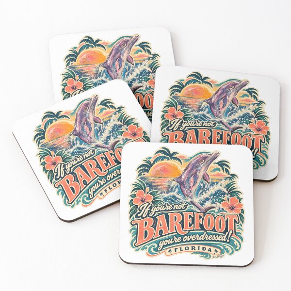 Item preview, Barefoot in Florida Dolphin designed and sold by Tori Allbright.