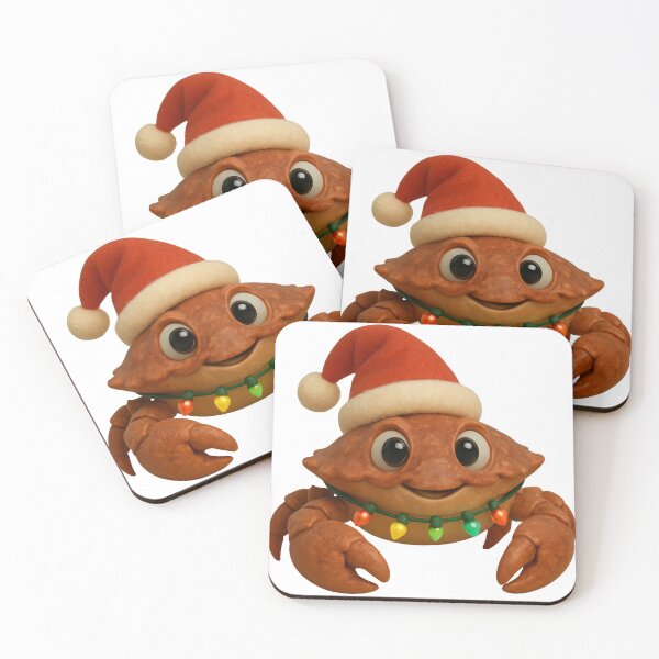 Item preview, Jolly Rock Crab Christmas designed and sold by Sillytoe.