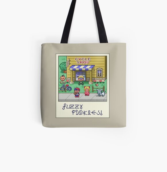Fuzzy Pickles All Over Print Tote Bag