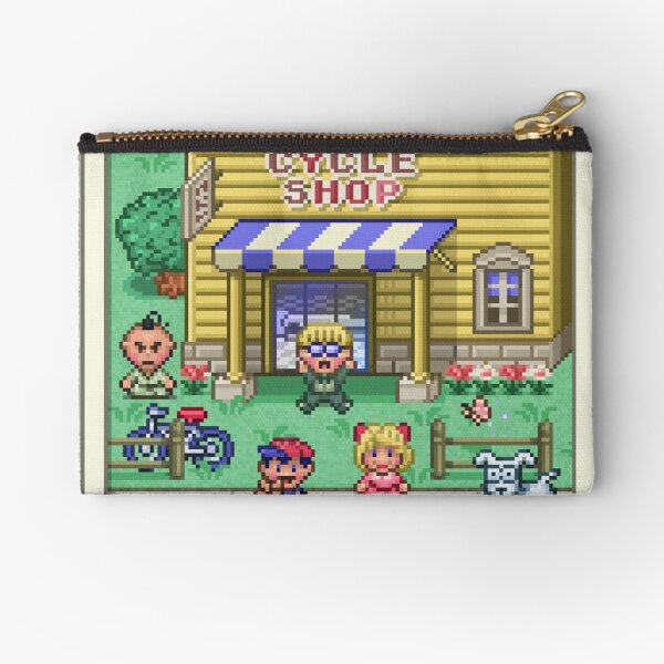 Fuzzy Pickles Zipper Pouch