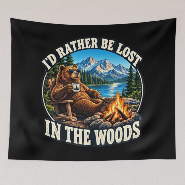 Item preview, I'd Rather Be Lost In The Woods designed and sold by VelvetRoom.