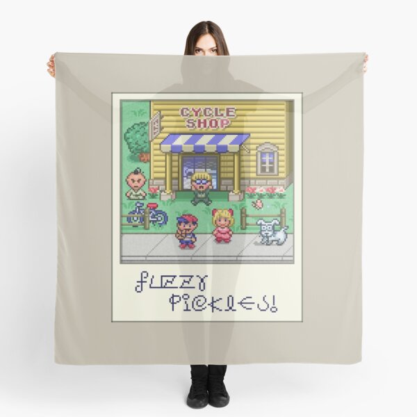 Fuzzy Pickles Scarf
