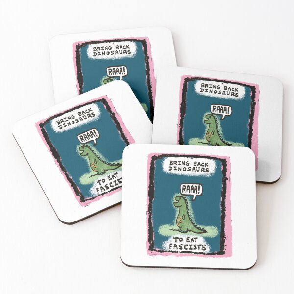 Item preview, Bring back dinosaurs to eat fascists designed and sold by SombreroDoodles.