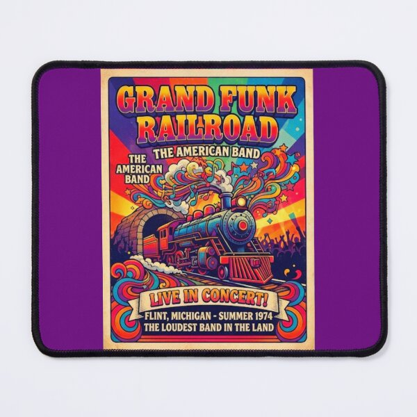 Item preview, Grand Funk Railroad Retro Poster designed and sold by Halifaxartguy.