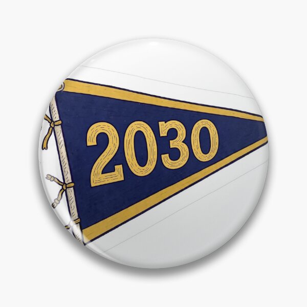 Item preview, Cal Class of 2030 Pennant Sticker — Berkeley Blue and Gold designed and sold by wombat-darts5.