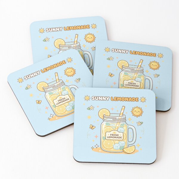 Item preview, Sunny Fresh Lemonade Mason Jar - Cute Summer Citrus Illustration designed and sold by VibeShift Studio.