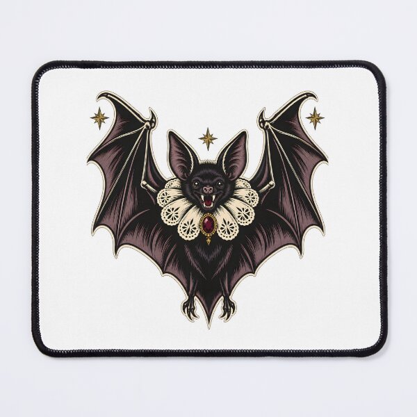 Item preview, Gothic Vampire Bat in Lace Collar designed and sold by Philippa Shop.
