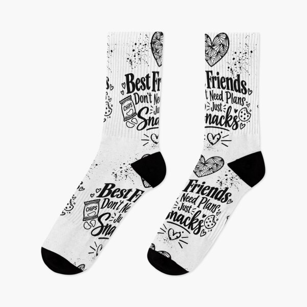 Item preview, Best Friends Needs Snacks Slogan designed and sold by HG-Creation-Design.