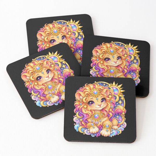 Item preview, Little Solar Royalty – Cute Kawaii Leo Zodiac Lion designed and sold by RockitBaby.
