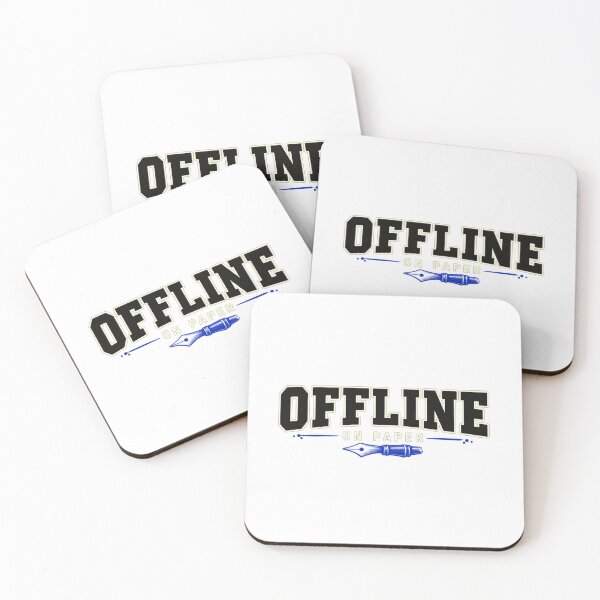 Item preview, Offline On Paper designed and sold by cybersilverhand.