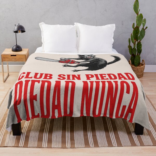 Item preview, Feral Black Cat with Chainsaw Retro Vintage T-Shirt - No Mercy Club designed and sold by La Loca.