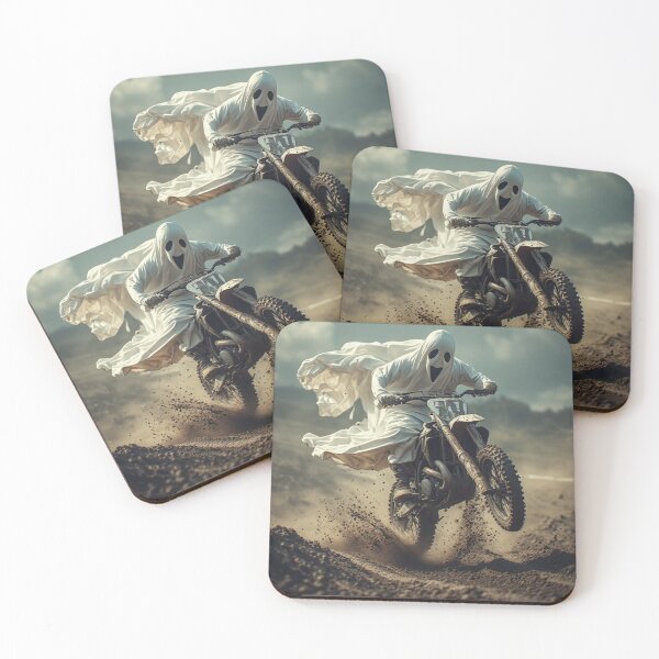 Item preview, Halloween Sheet Ghost Dirt Bike Stunt designed and sold by AWADHESH  CHAURASIA.