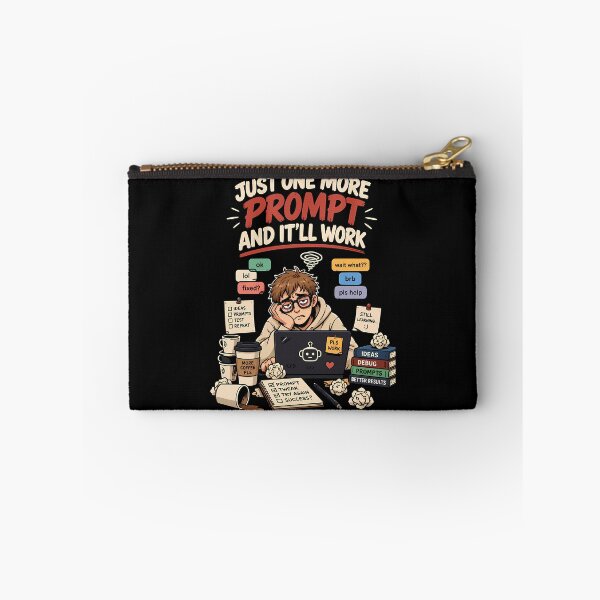 Item preview, Just One More Prompt and It’ll Work designed and sold by digijob.
