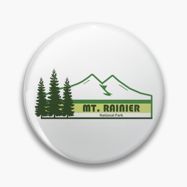 Item preview, Mt. Rainier National Park Green Stripes designed and sold by Esskay Designs.