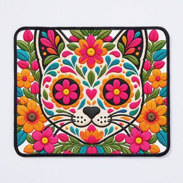 Item preview, Sugar Skull Cat designed and sold by Pyrenees Line Lab.