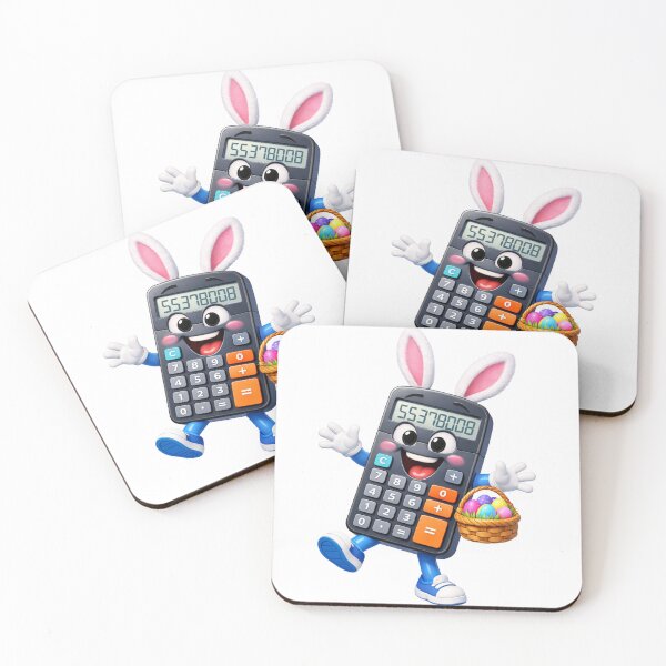 Item preview, Playful Calculator Easter designed and sold by Sillytoe.