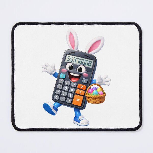 Item preview, Playful Calculator Easter designed and sold by Sillytoe.