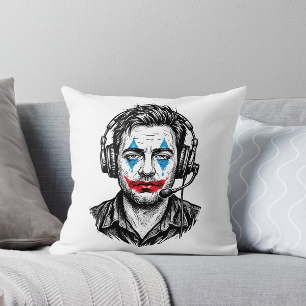 Item preview, Cynical Internet Clown Face Satire Design designed and sold by AURA Vibes.