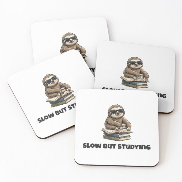 Item preview, Slow But Studying Funny Sloth Teacher Design designed and sold by Wild Shades.