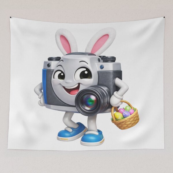 Item preview, Happy Camera Easter designed and sold by Sillytoe.