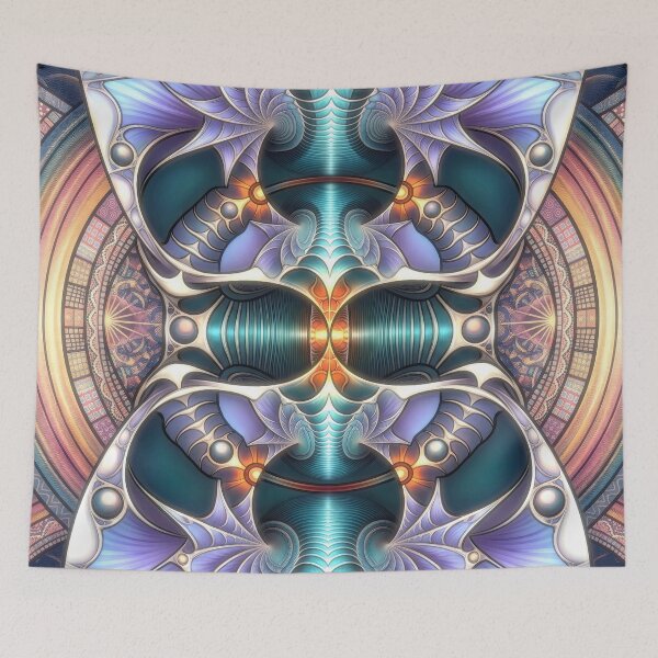 Item preview, Intricate Steampunk Fractal Mandala designed and sold by Frackxion.