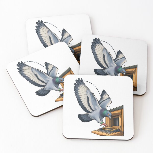Item preview, Racing Pigeon Returns to Loft designed and sold by Philippa Shop.