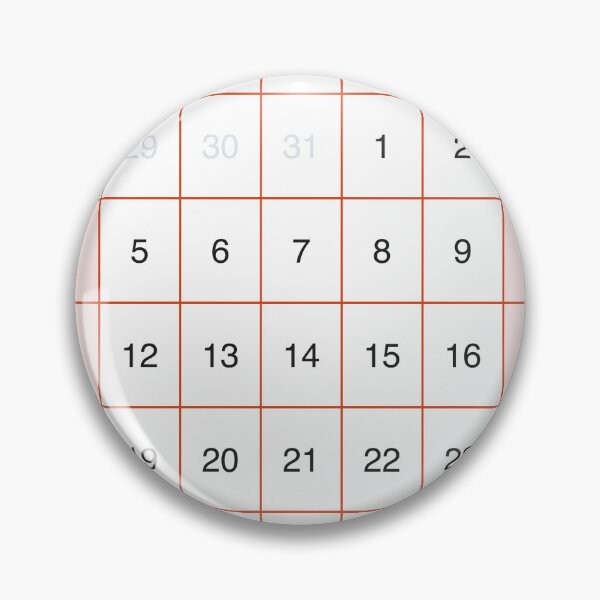 Item preview, April 2027 Modern Swiss Grid Monthly Calendar Poster designed and sold by IuriiVlasenko.