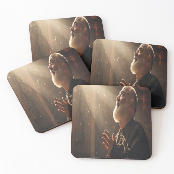 Item preview, Saint Father Pio designed and sold by ProdutocomAfeto.