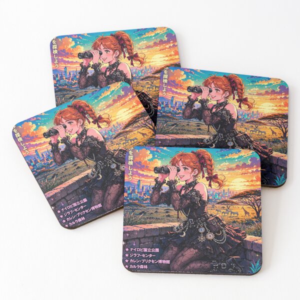 Item preview, Nairobi, Kenya — The Red-Haired Witch of the Wild Horizon. designed and sold by DibujandoPorfa.