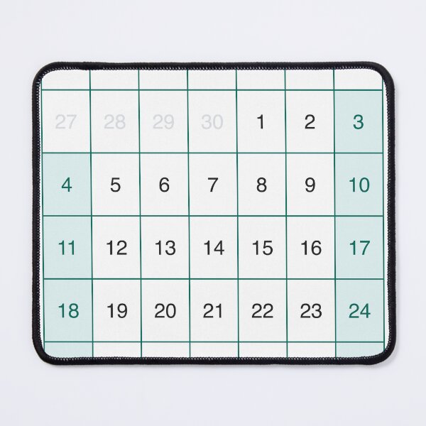 Item preview, July 2027 Modern Swiss Grid Monthly Calendar Poster designed and sold by IuriiVlasenko.