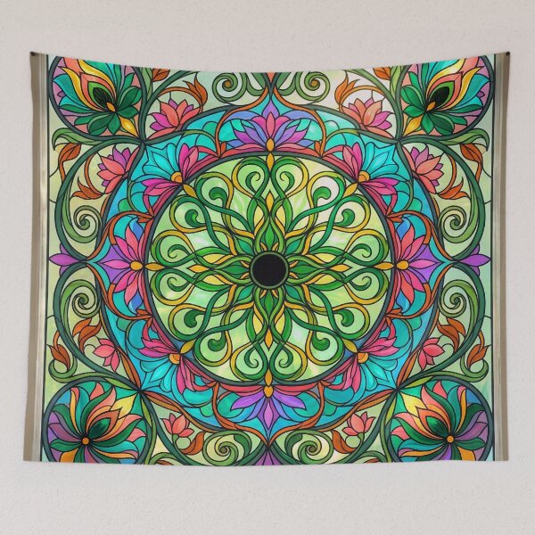 Item preview, Art Nouveau Botanical Fantasy designed and sold by Etch-art.