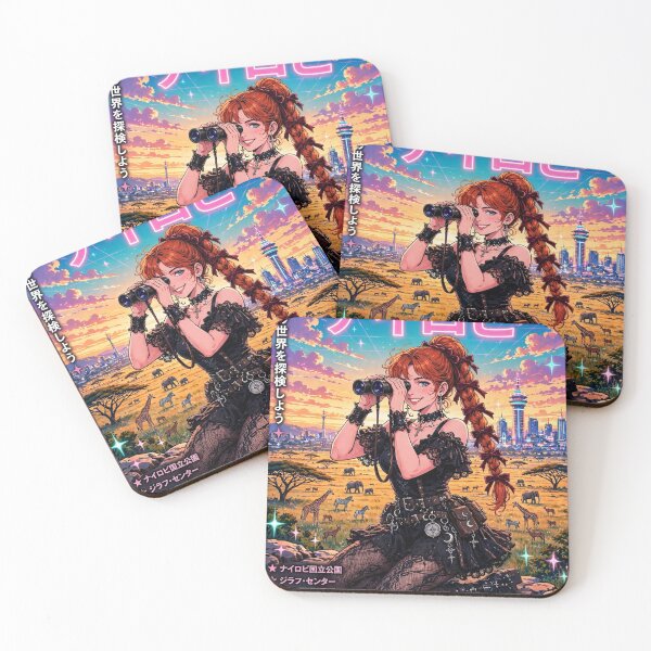 Item preview, Nairobi, Kenya — The Red-Haired Witch of the Wild Horizon. designed and sold by DibujandoPorfa.
