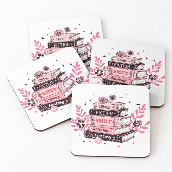 Item preview, Pink Book Stack for the Eclectic Reader designed and sold by Pattern Arbor .