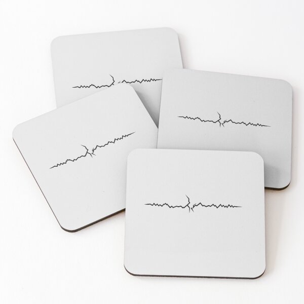 Item preview, Minimalist Crack Texture - Abstract Horizon Earthquake Line Art designed and sold by VibeShift Studio.