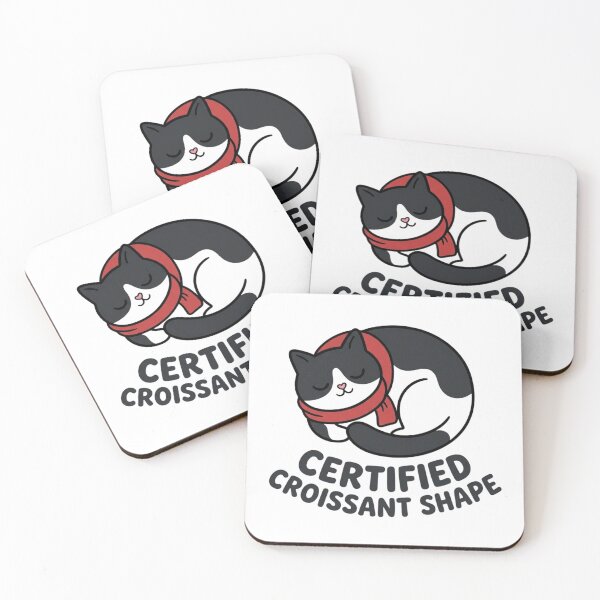 Item preview, Certified Croissant Shape Cat designed and sold by PrintforDesign.