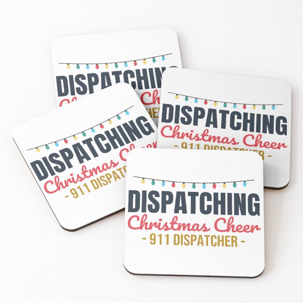 Item preview, 911 Dispatcher Christmas Dispatching Christmas Cheer designed and sold by harshu77.