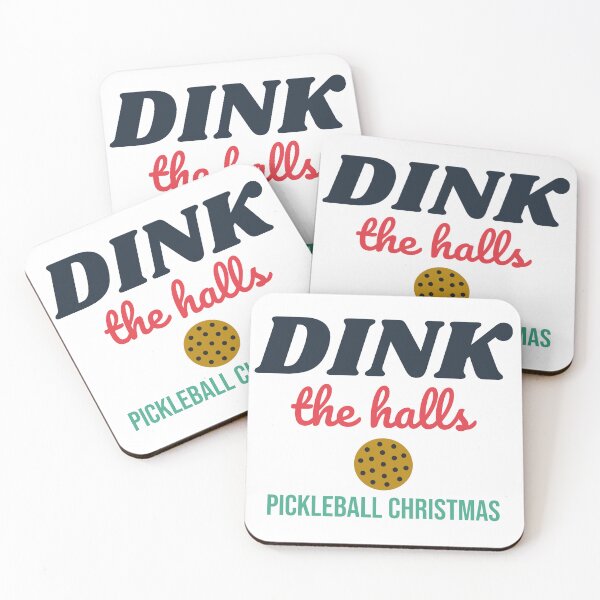 Item preview, Dink the Halls Funny Pickleball Christmas designed and sold by harshu77.