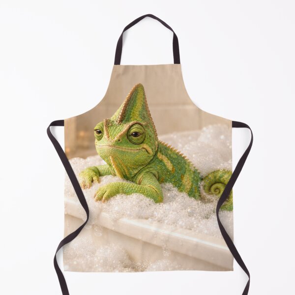 Item preview, Mellow Veiled Chameleon Bubble Bath designed and sold by Sillytoe.