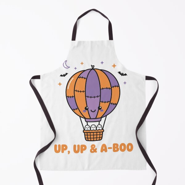 Item preview, Up Up And A-Boo Cute Haunted Hot Air Balloon Halloween Tee designed and sold by A Light Worker.