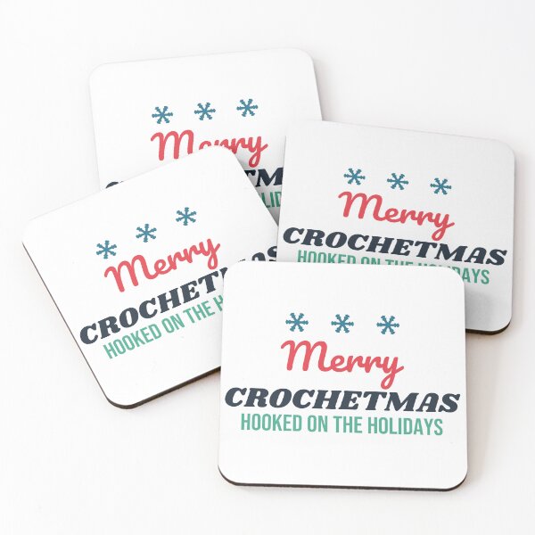 Item preview, Merry Crochetmas Funny Crochet Christmas designed and sold by harshu77.