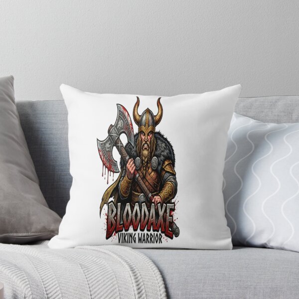Item preview, Bloodaxe Viking Warrior – Norse Berserker Dark Fantasy Art designed and sold by CatLovers Studio.