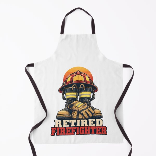 Item preview, Retired Firefighter Boots and Helmet Art designed and sold by Philippa Shop.