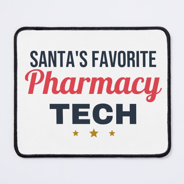 Item preview, Santa's Favorite Pharmacy Tech Christmas designed and sold by harshu77.