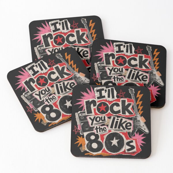 Item preview, I'll Rock You Like the 80s Vintage Grunge Rock designed and sold by Nacho Average Designs.