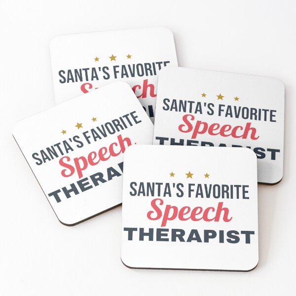 Item preview, SLP Christmas Santa's Favorite Speech Therapist designed and sold by harshu77.