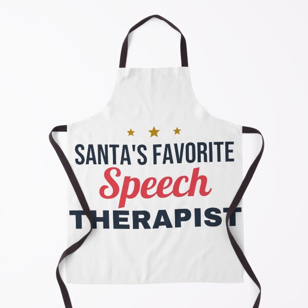 Item preview, SLP Christmas Santa's Favorite Speech Therapist designed and sold by harshu77.