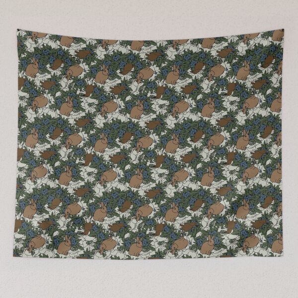 Item preview, Bunnies & Birds designed and sold by littlestcherry.